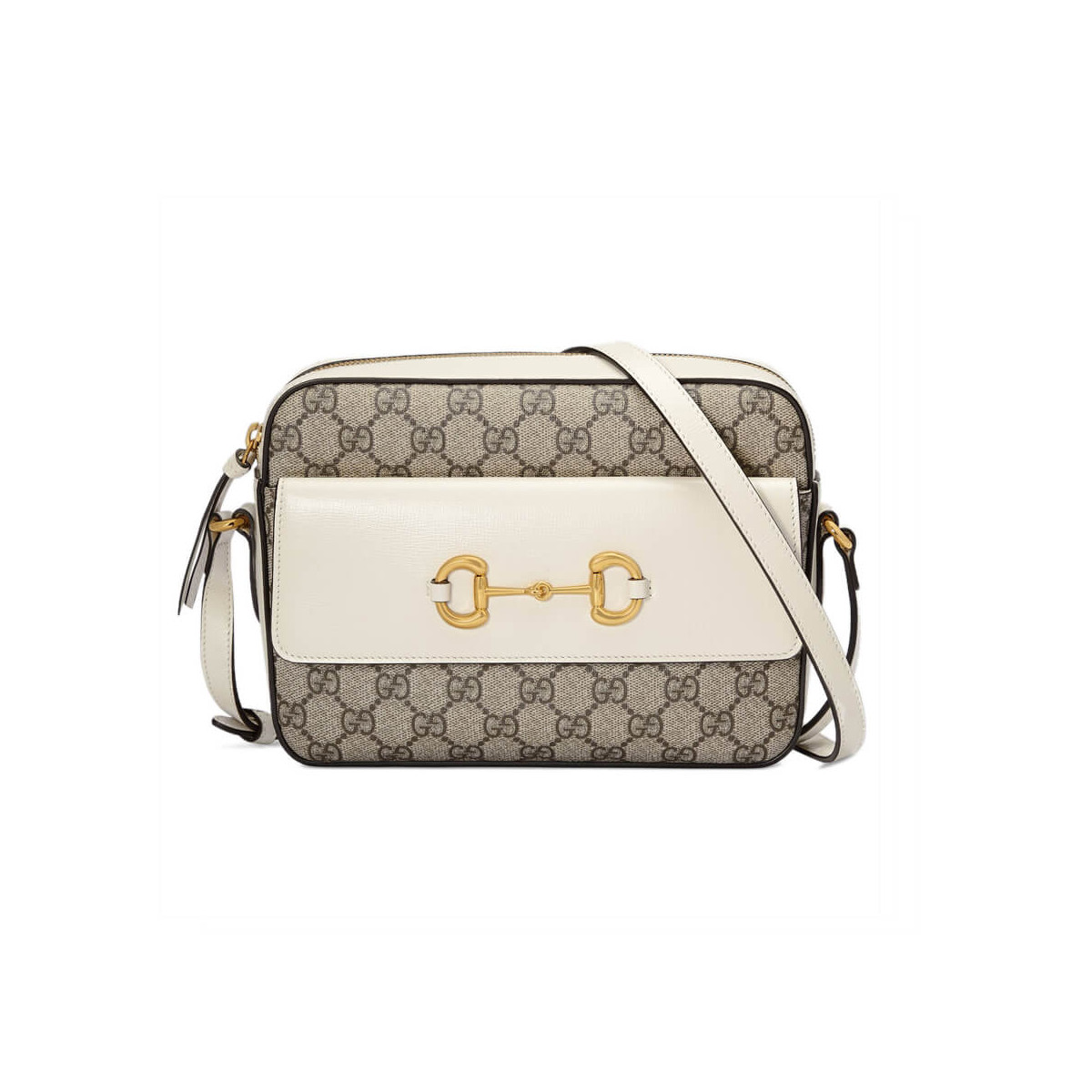 Gucci Horsebit 1955 Small Shoulder Bag in Canvs 645454