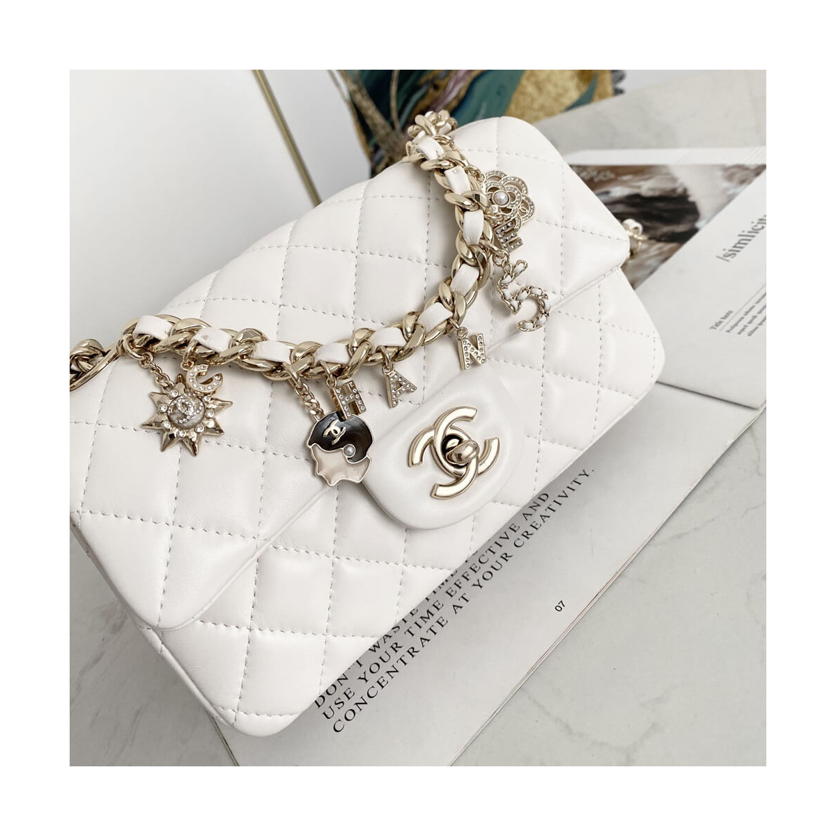 Chanel Lambskin Flap Bag AS2326