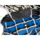 Chanel Printed Fabric Foldable Tote Bag With Chain AP2095 Blue