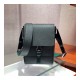 Prada Saffiano Leather Shoulder Bag 2VD019 Dark Green