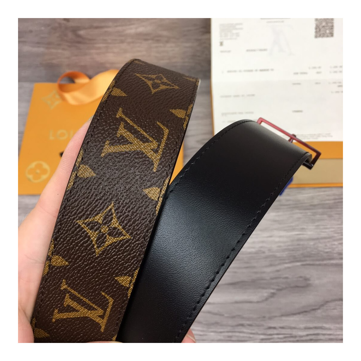 Louis Vuitton Sunset 40mm Reversible Belt M0225