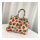 Gucci Zumi Strawberry Print Small Top Handle Bag 569712