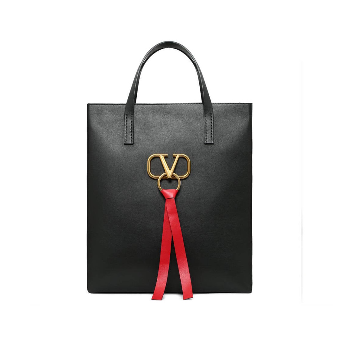 Valentino Garavani Large NS V-Ring Shopper A0073