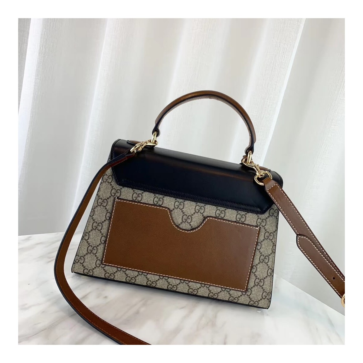 Gucci Padlock Small GG Top Handle Bag 453188