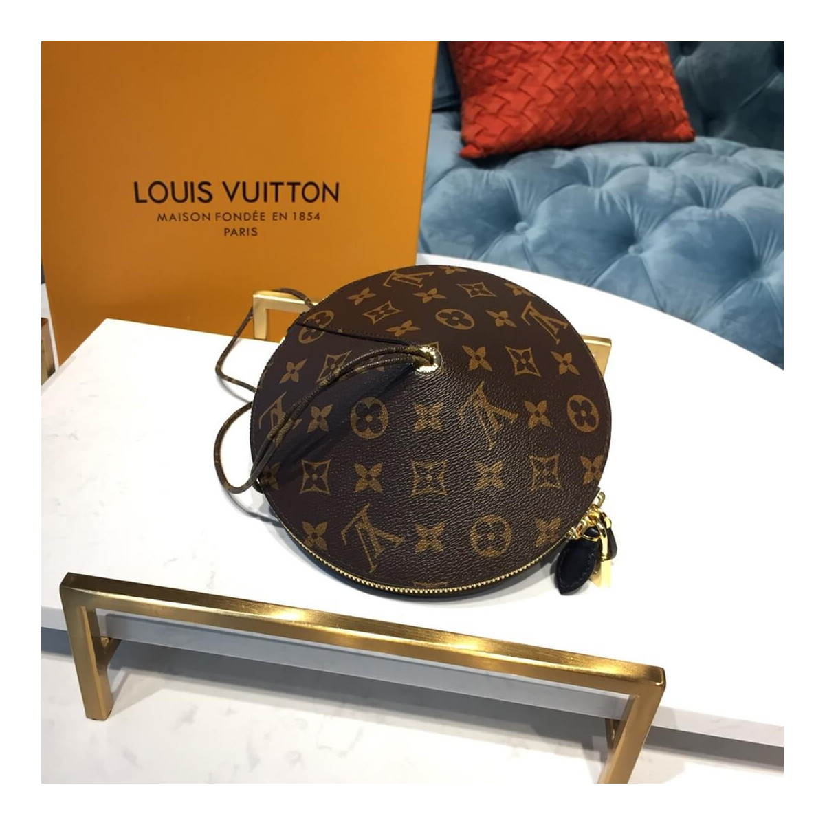 Louis Vuitton Monogram Canvas Toupie Bag M44592