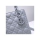 Dior Medium Lady Dior Bag in Ultramatte Cannage Calfskin M0565