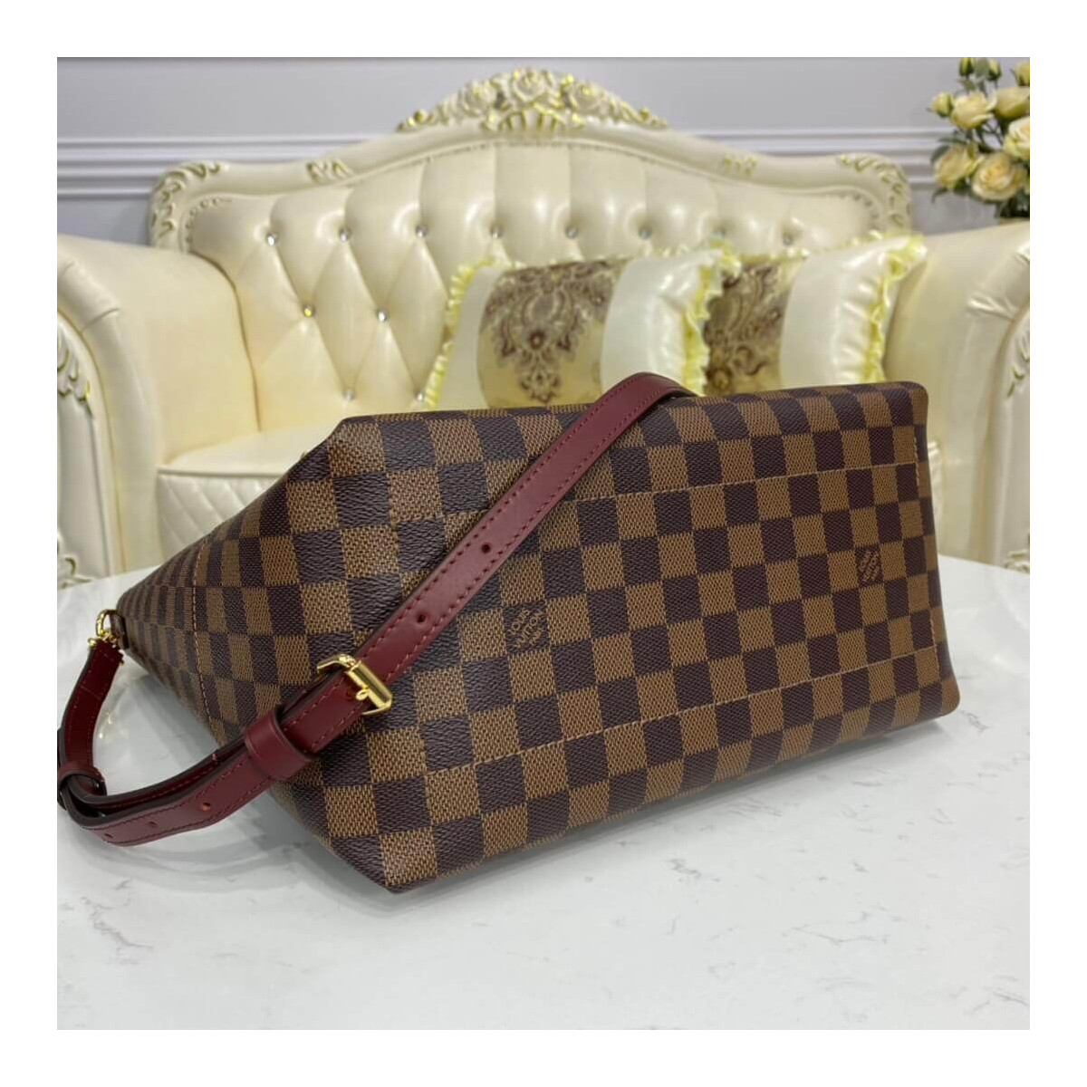 Louis Vuitton Damier Belmont MM N60293 N60294