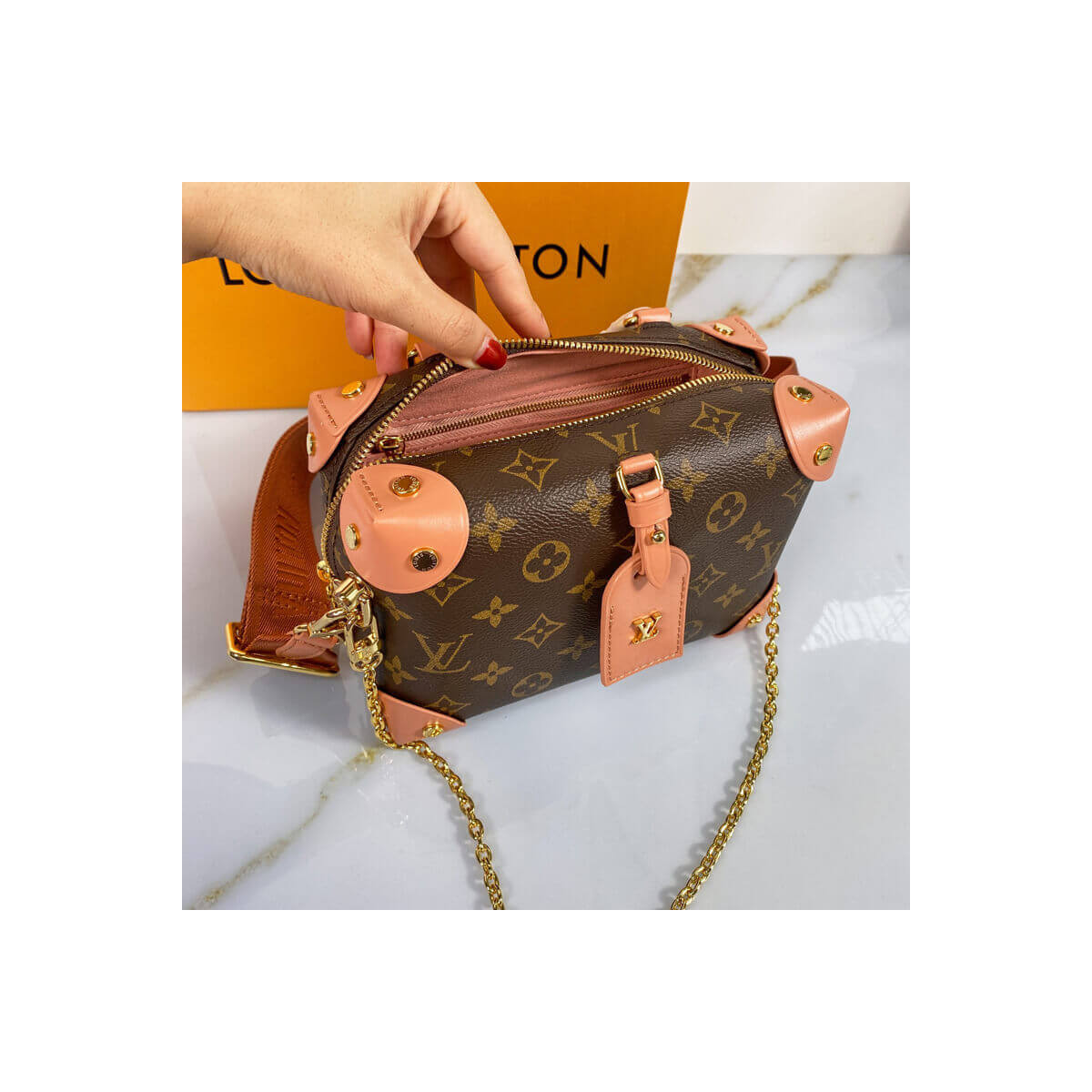 Louis Vuitton Petite Malle Souple M45531 M45571