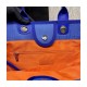 Chanel 21S Deauville Blue Orange Large Shopping Bag A66941