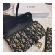 Christian Dior Saddle Long Wallet On Chain S5614