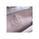 Chanel 1112 Pink Gold Medium Size 2.55 Lambskin Leather Flap Bag