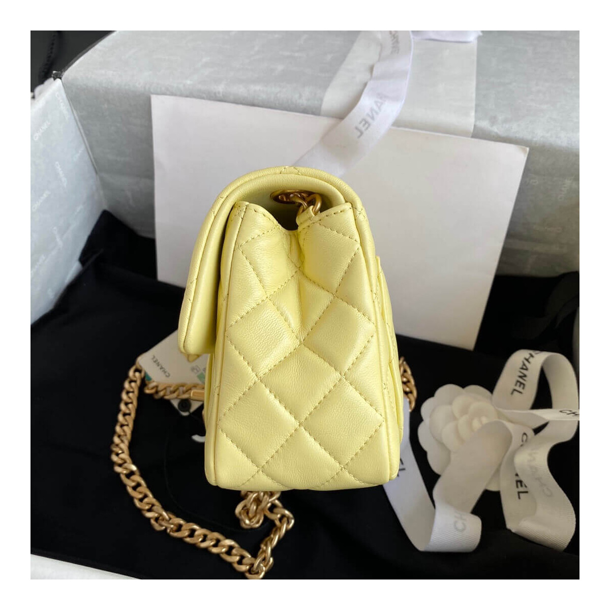 Chanel Mini Square Resin Bag AS2379