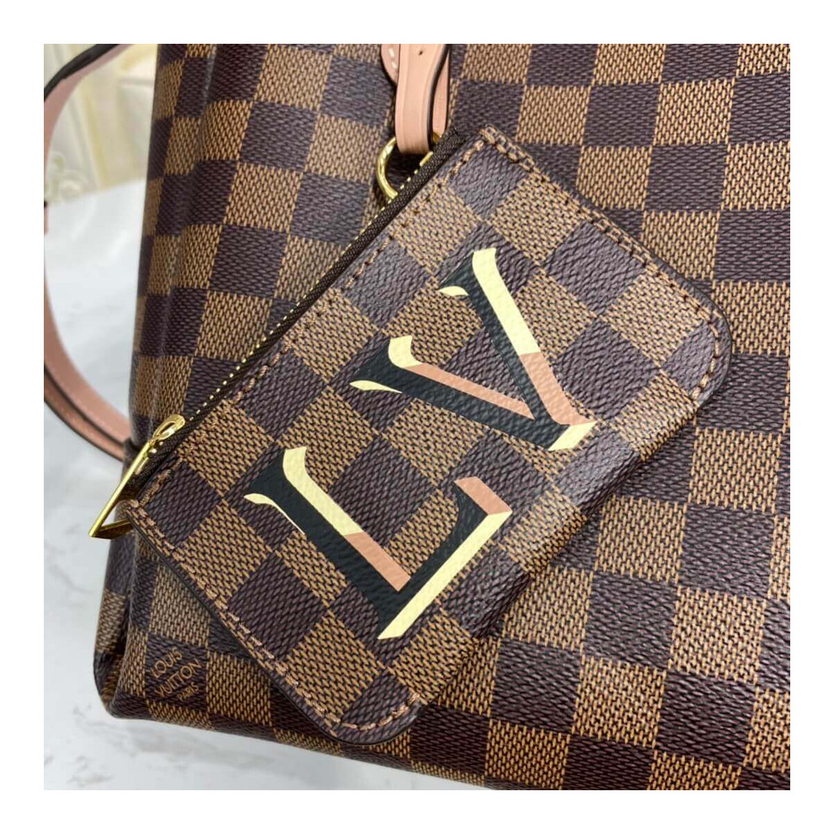 Louis Vuitton Damier Belmont PM N60297 N60348