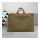 Fendi Peekaboo X Tote in Green Canvas 8BH374