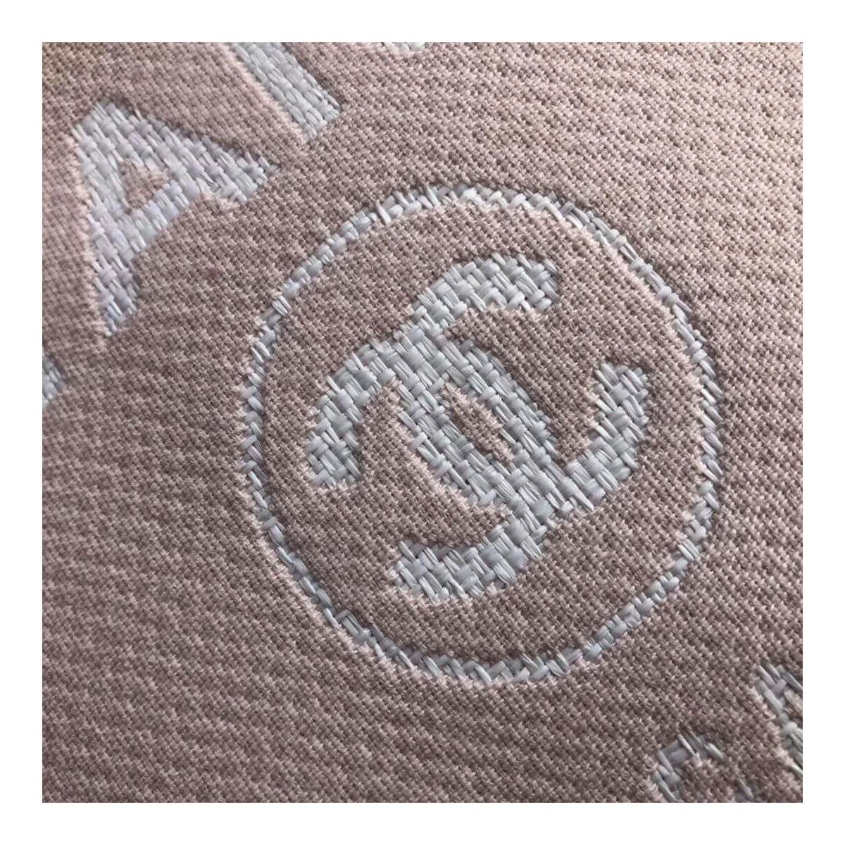 Chanel Deauville Tote 38cm Canvas Bag A66941 Pink/White