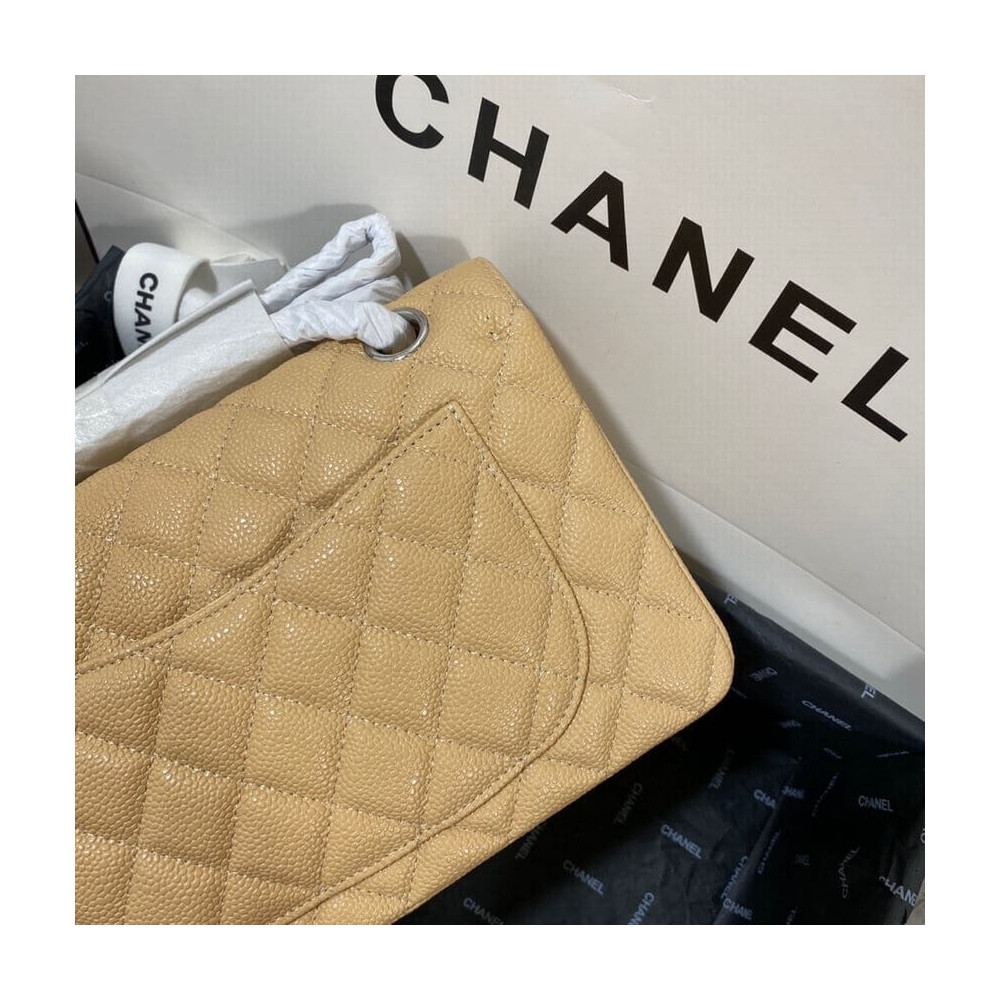 Chanel Small Classic Double Flap Bag A01113 Caviar Calfskin