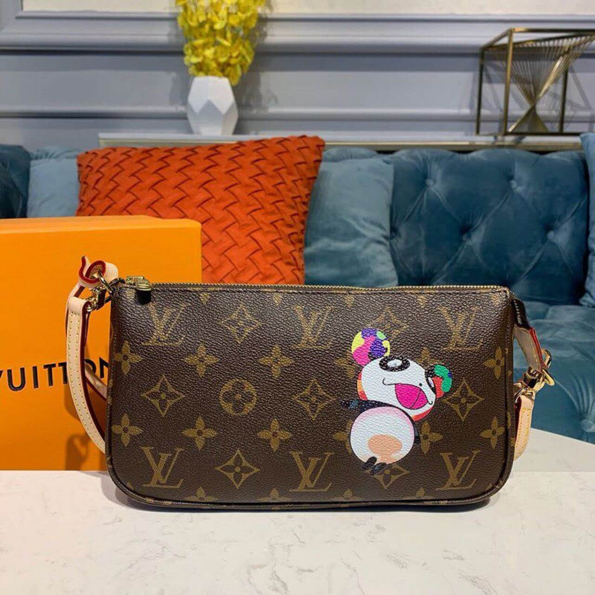 Louis Vuitton Murakami Panda Pochette Accessoires M51980