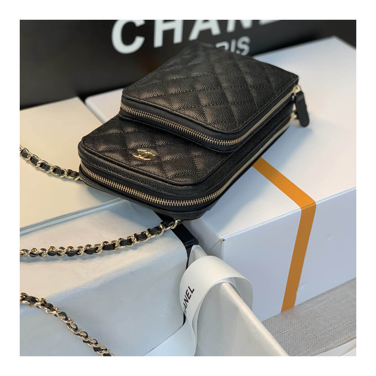 Chanel Phone Bag With Chain B01963