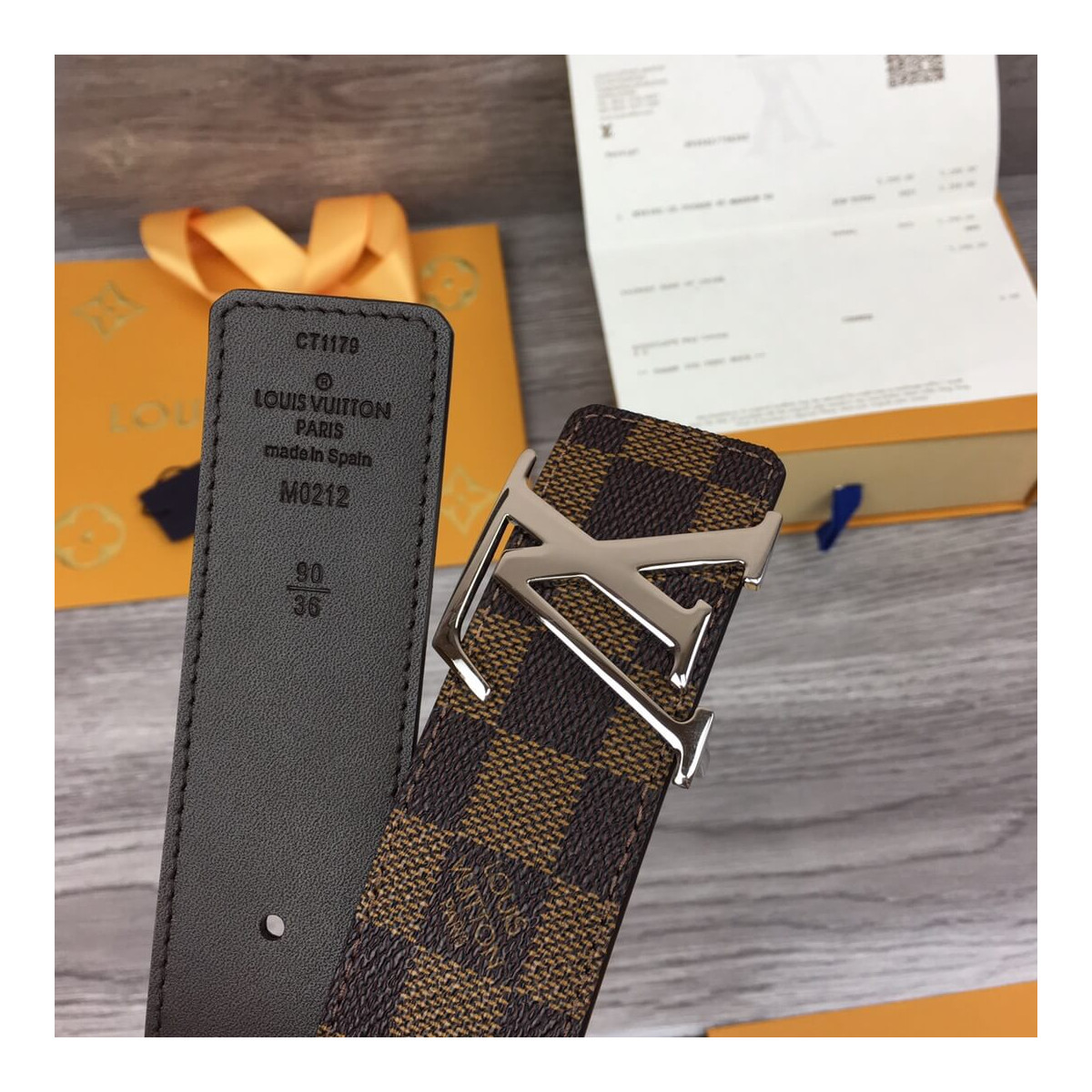 Louis Vuitton Initiales 40mm Belt M0212