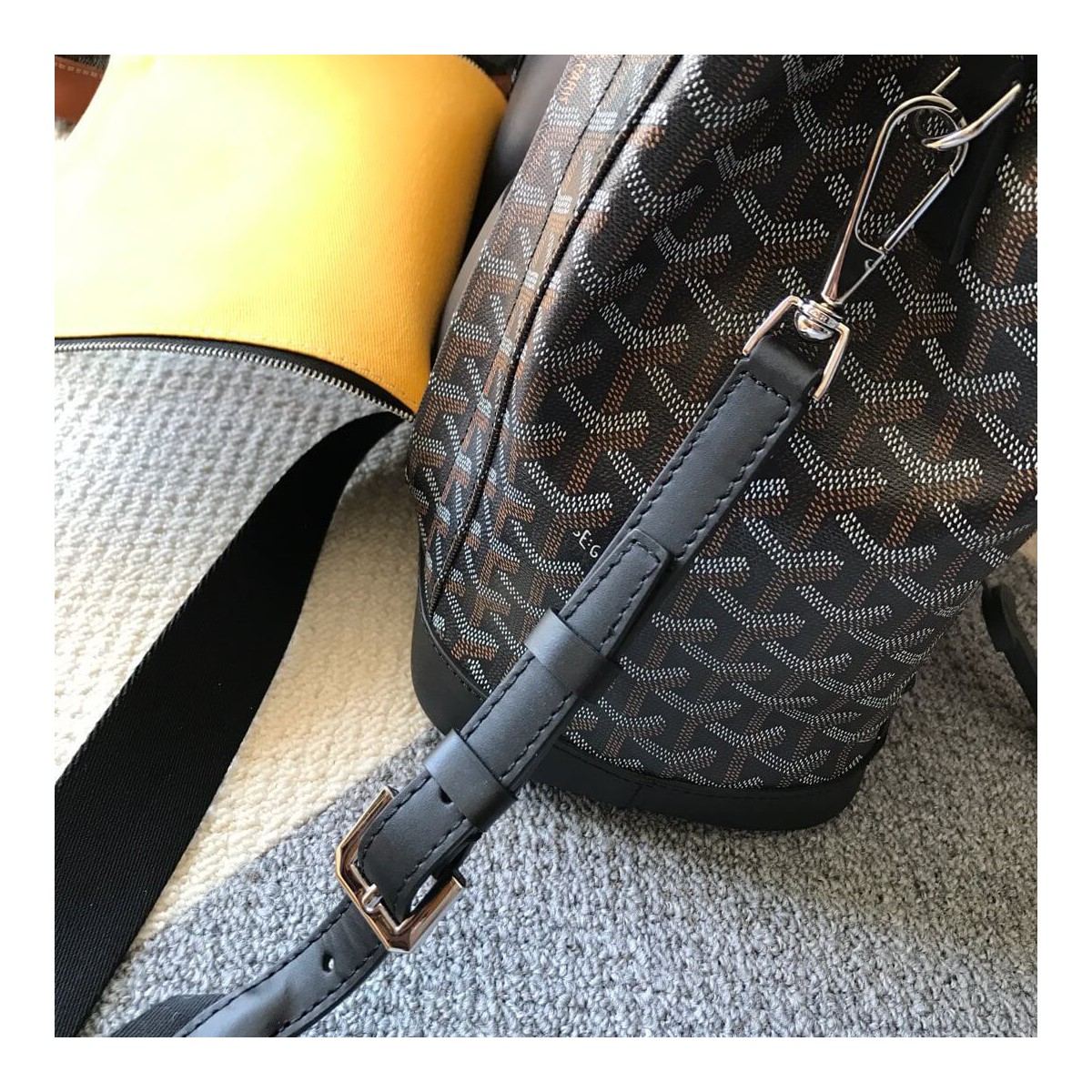 Goyard Calfskin Alpin Backpack 169555