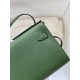 Hermes Kelly Wallet to Go Woc 499041 Army Green