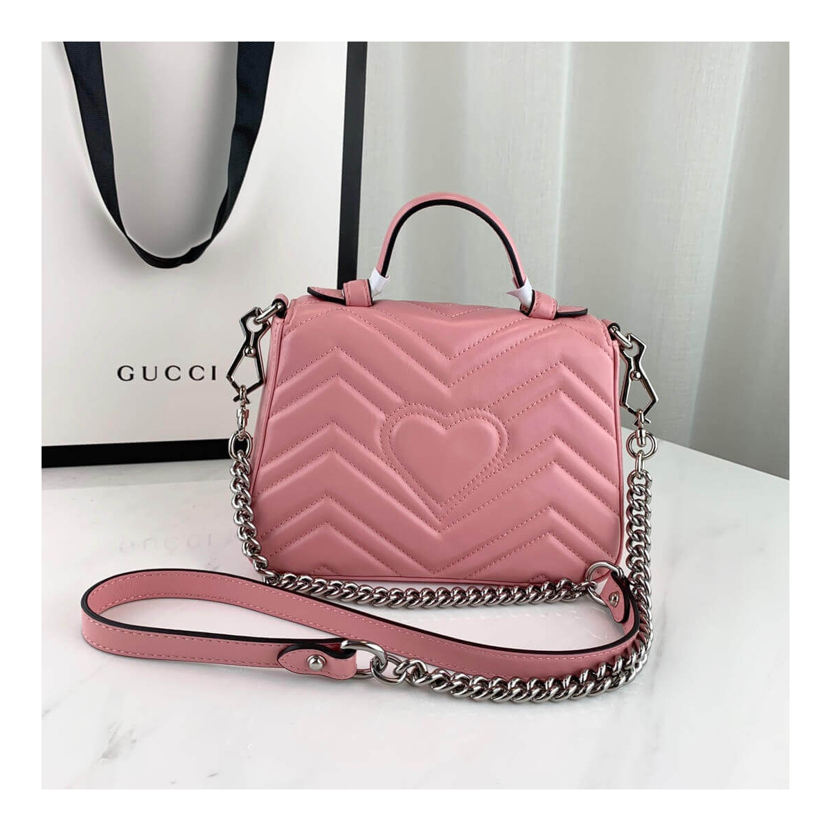 Gucci GG Marmont Top Handle Bag 22cm 547260