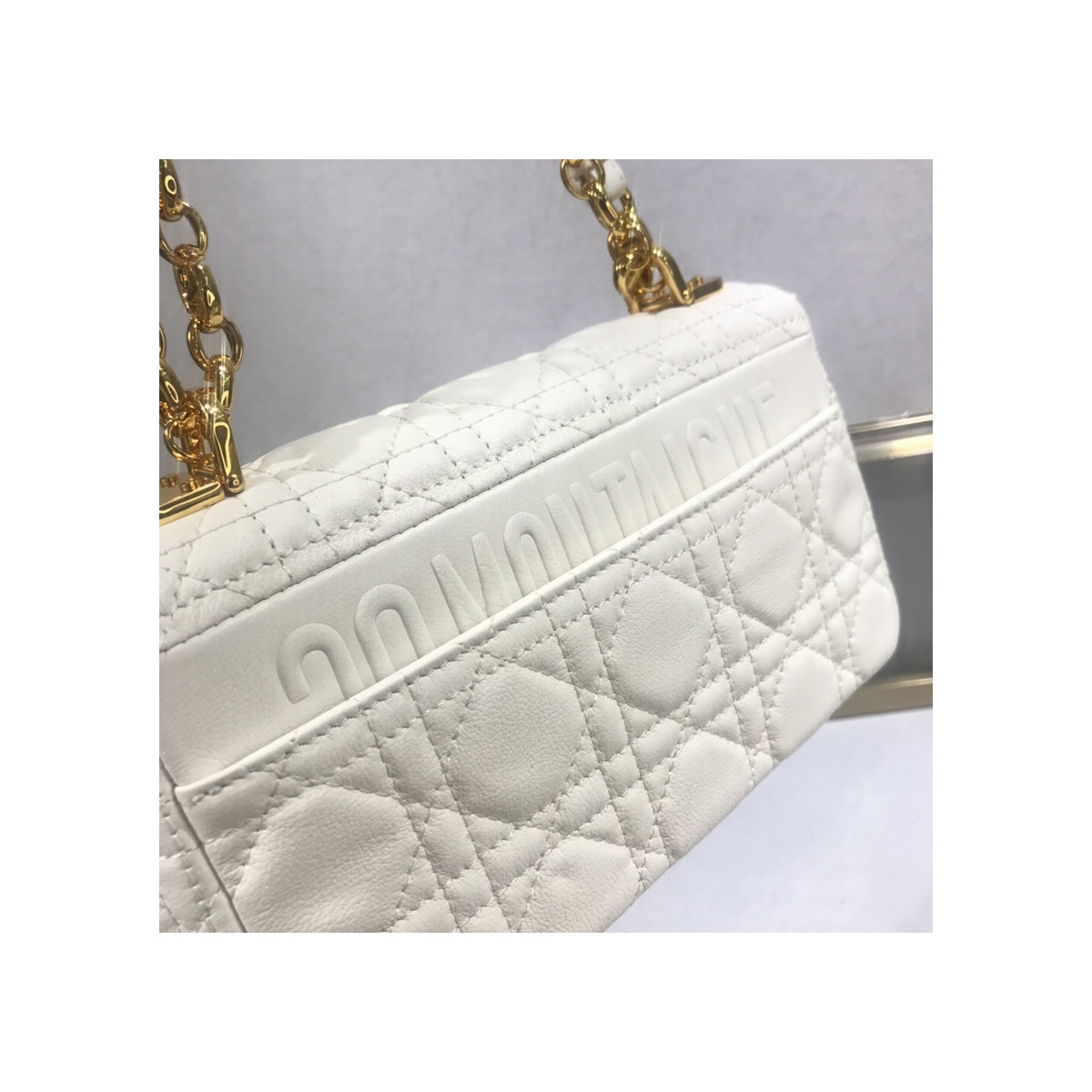 Dior Small Caro Bag Supple Cannage Calfskin M9241