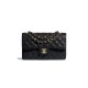 Chanel Small Classic Double Flap Bag A01113 Caviar Calfskin