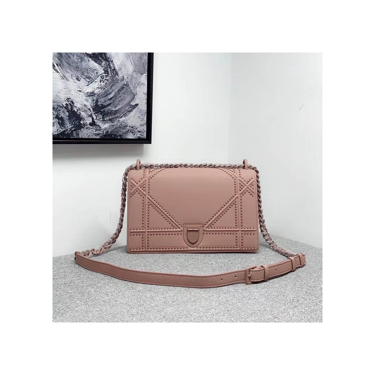 Christian Dior Calfskin Diorama Ultra Bag M0422