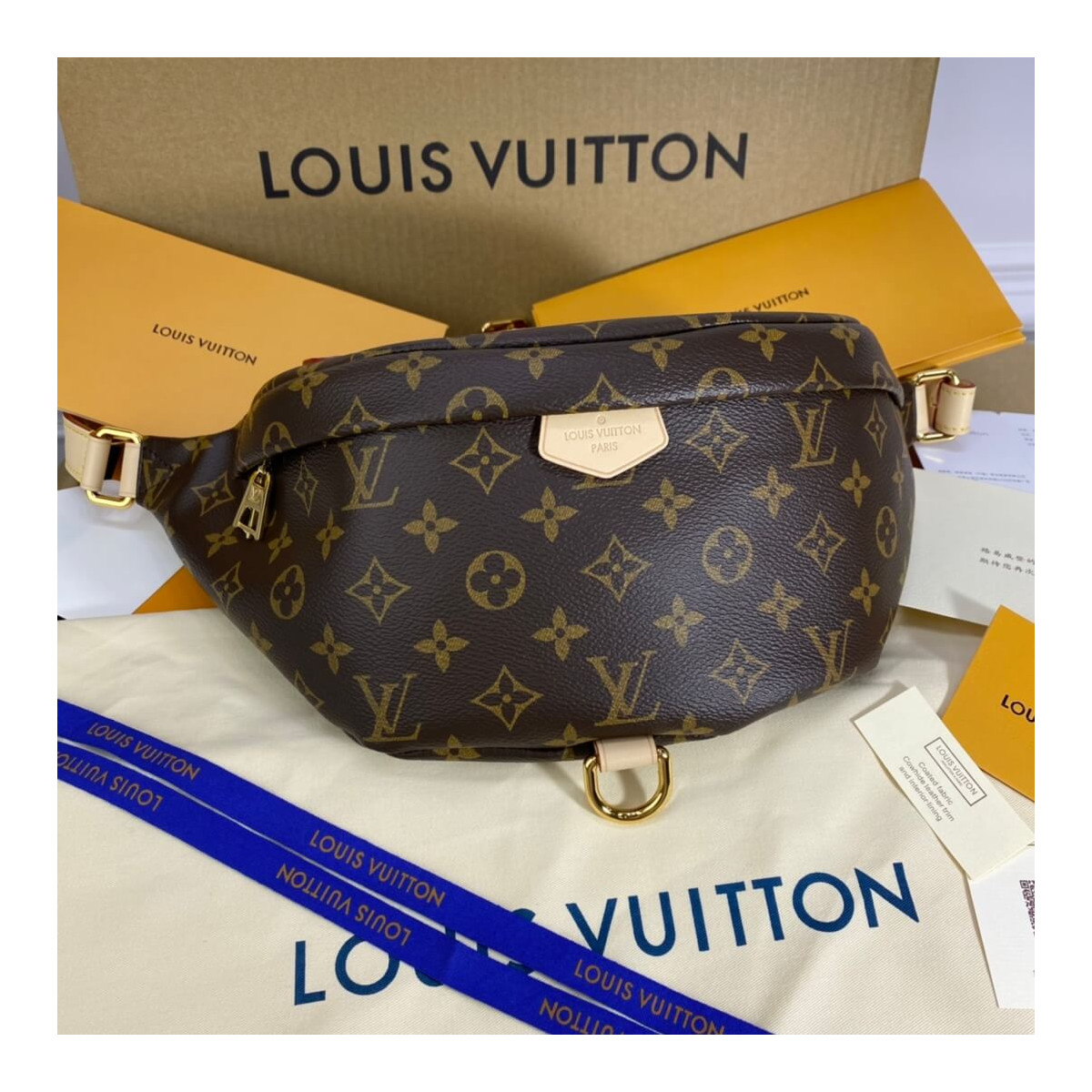 Louis Vuitton Monogram Canvas Bumbag M43644