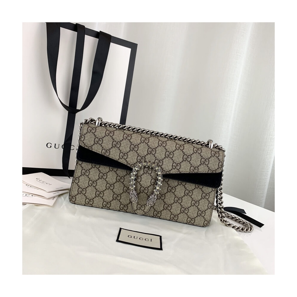 Gucci Dionysus GG Canvas Small Shoulder Bag 499623