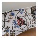 Christian Dior Small Book Tote Multicolor Rosa Mutabilis Embroidery M1296