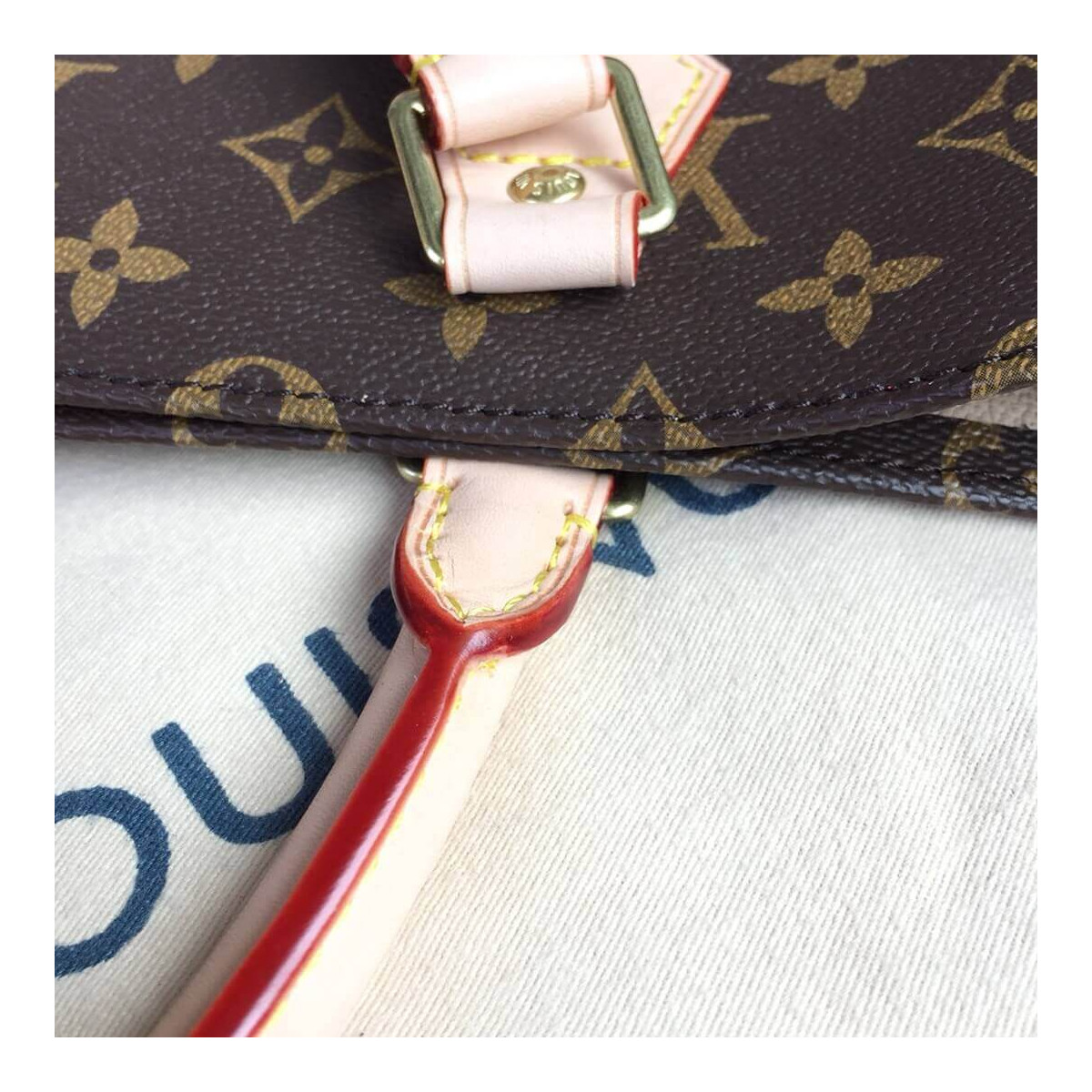 Louis Vuitton Monogram Canvas Sac Plat Tote Bag M51140