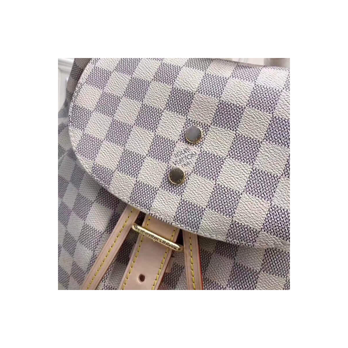 Louis Vuitton Damier Azur Canvas Sperone Backpack N41578