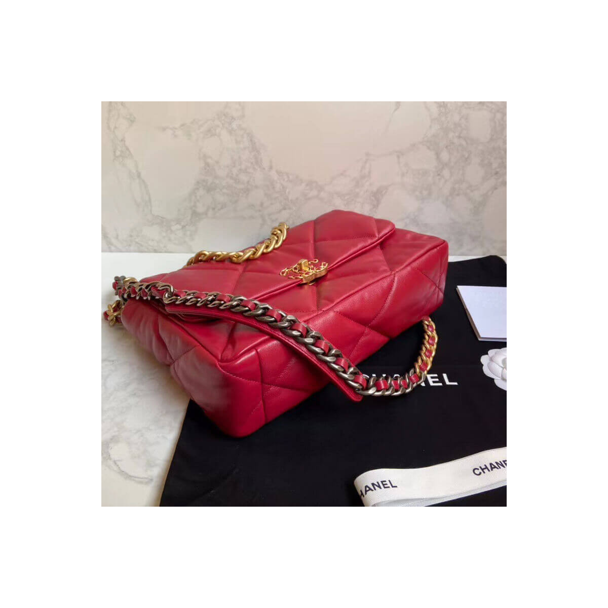 Chanel 19 Lambskin Flap Bag AS1160