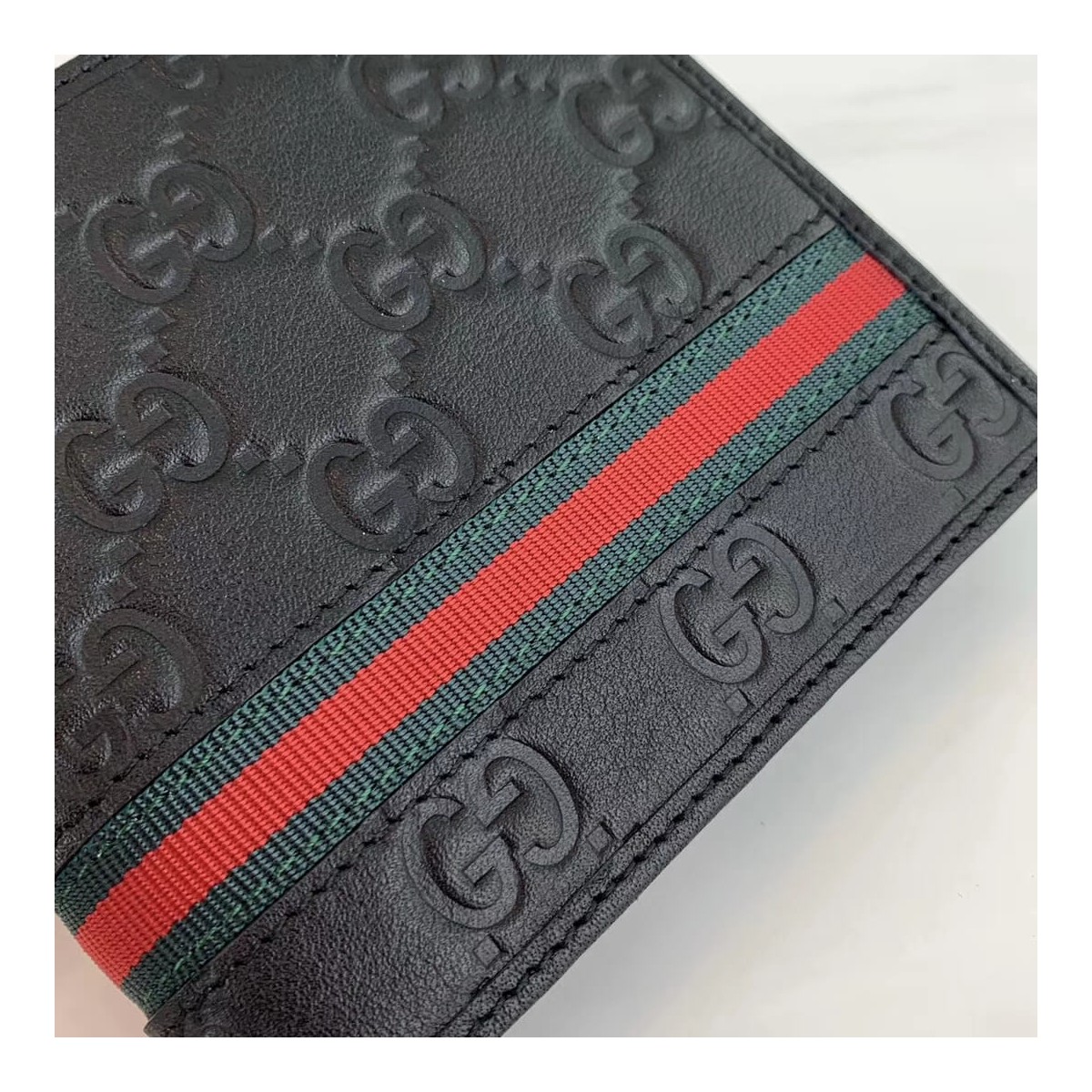 Guccissima Web Bi-fold Wallet 138042