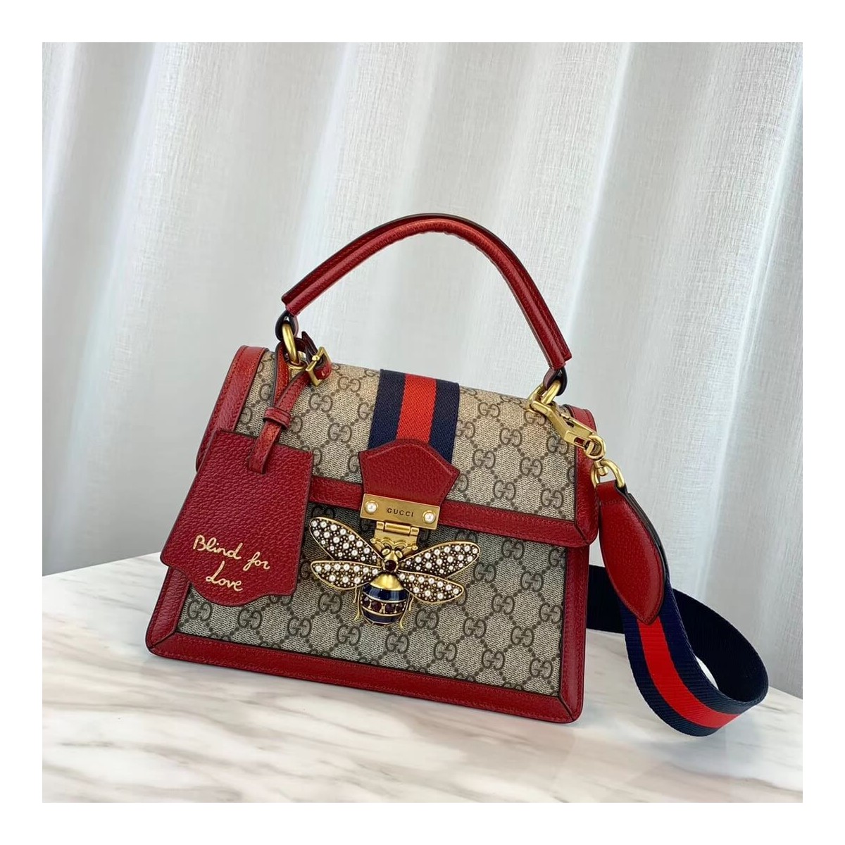 Gucci Queen Margaret GG Supreme Medium Shoulder Bag 476541