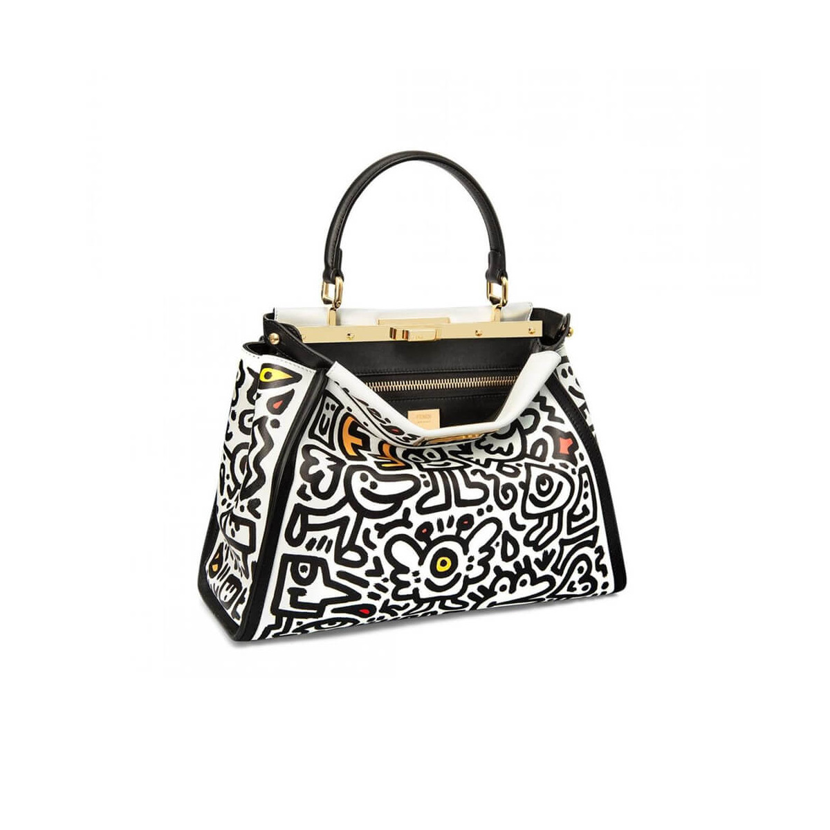 Fendi x Mr. Doodle Peekaboo Bag 8325