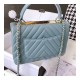 Chanel Chevron Quilted Small Trendy CC 25453