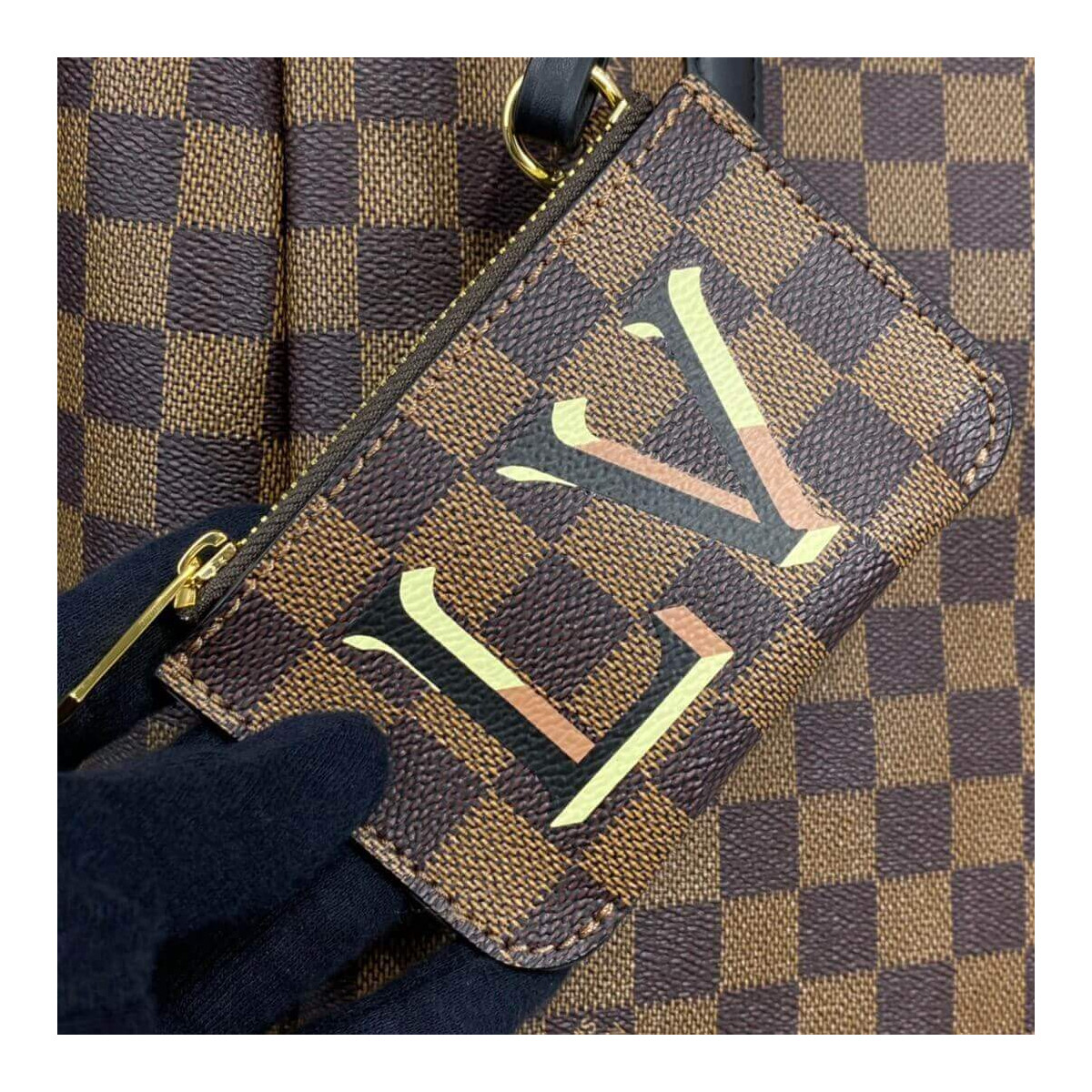 Louis Vuitton Damier Belmont MM N60293 N60294