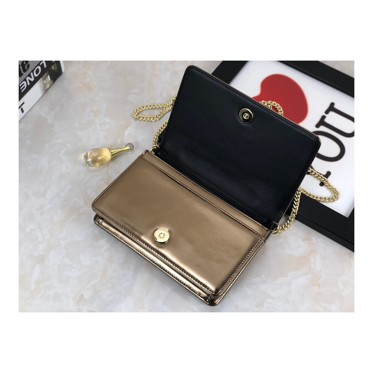 Dior Diorama Wallet on Chain Pochette Bag