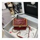 Chanel Lambskin Kiss-Lock Clasp Bag AS1886