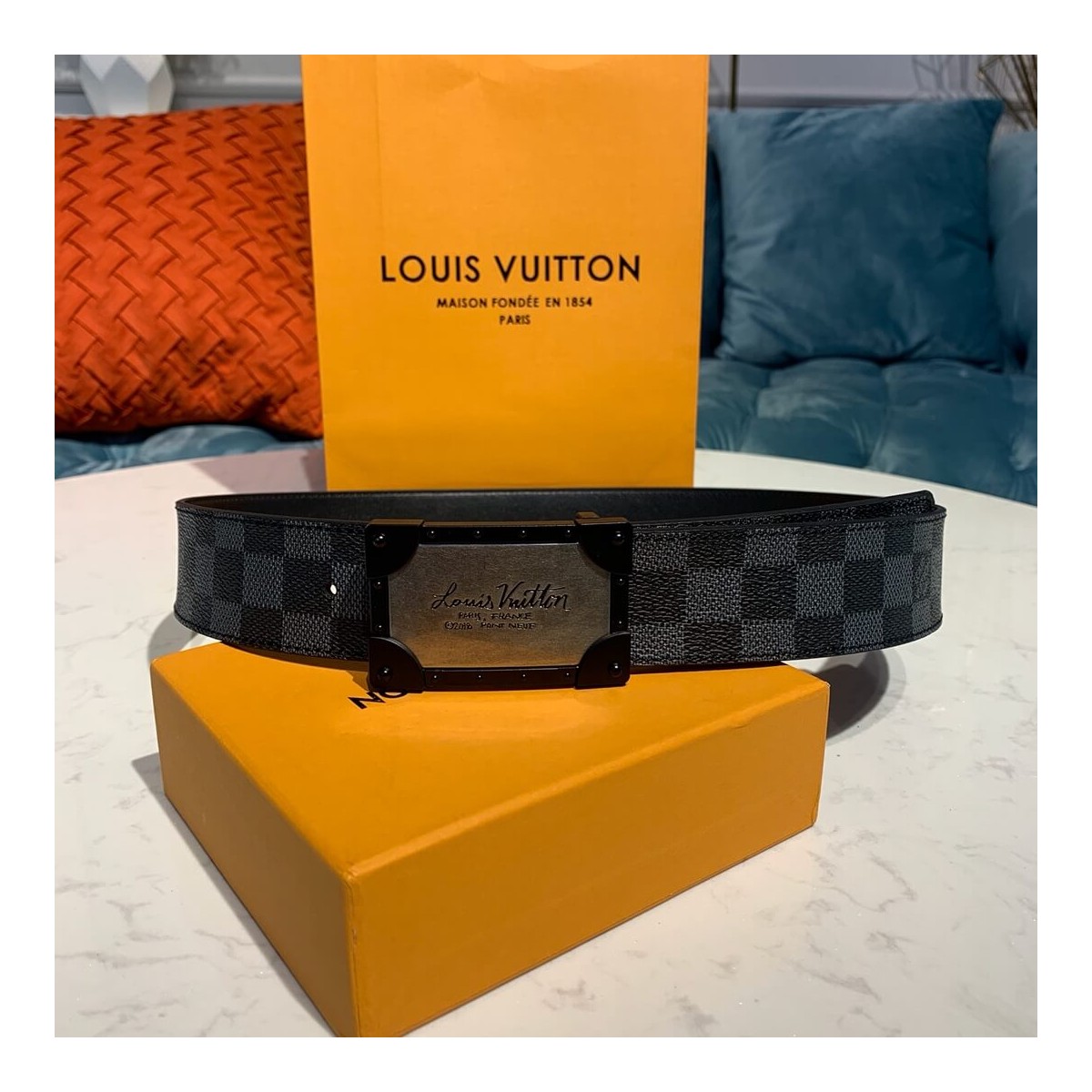 Louis Vuitton Neo Trunk 40mm Reversible Belt M0184U