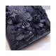 Christian Dior Lambskin Embroidered Flowers Mini &quot;Lady Dior&quot; Bag M0565