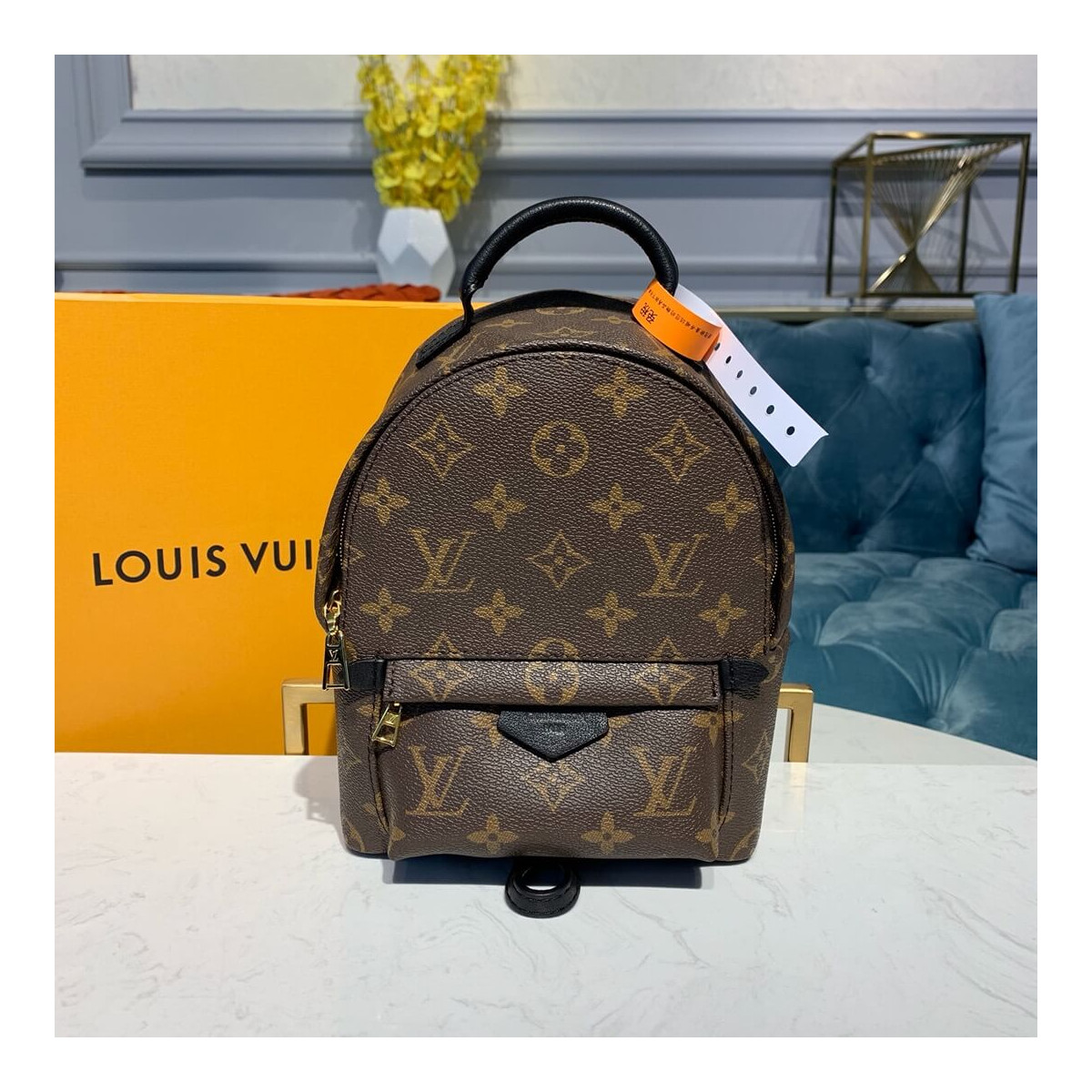 Louis Vuitton Monogram Canvas Palm Springs Backpack Mini M41562