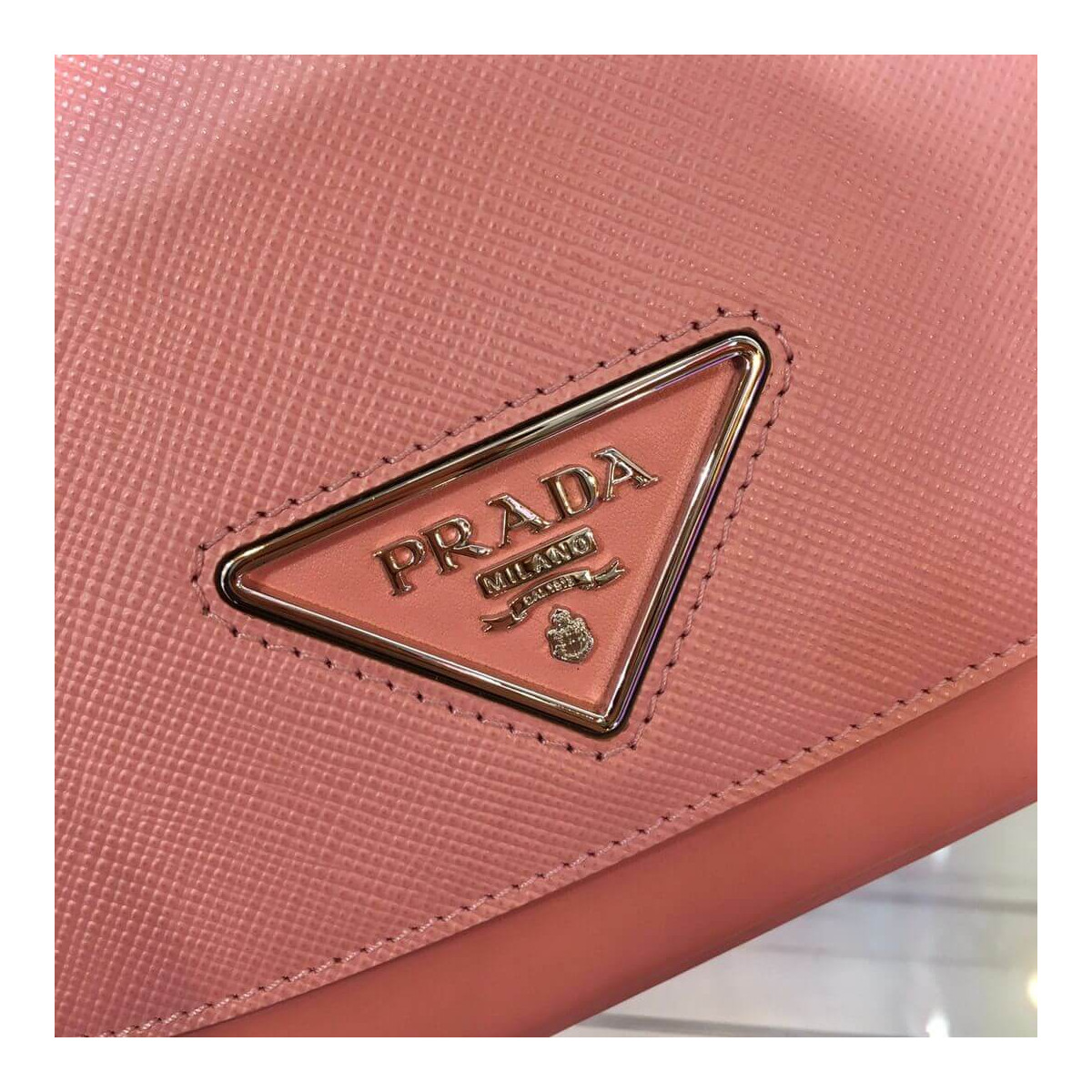 Prada Saffiano Leather Shoulder Bag 1BD249