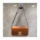 Celine Triomphe Shoulder Bag In Natural Calfskin 194143 Tan