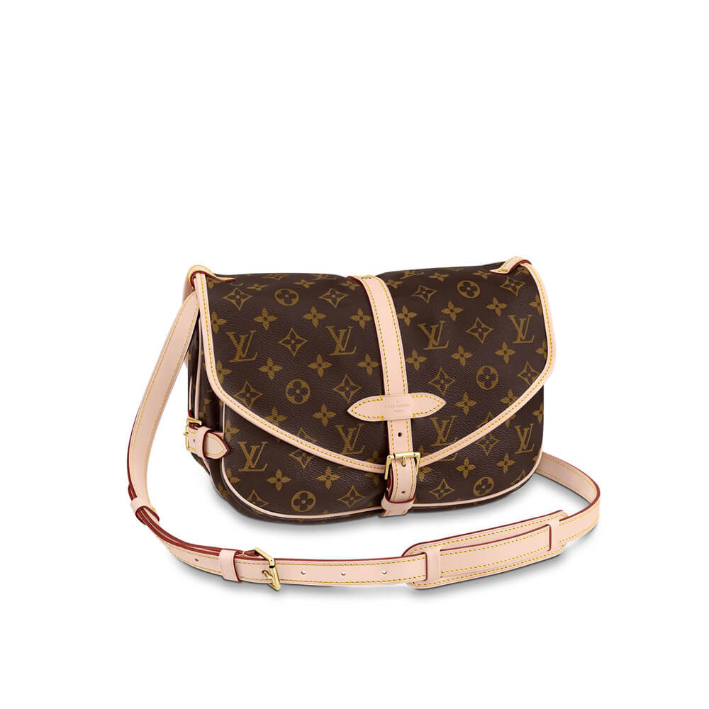 Louis Vuitton Monogram Canvas Saumur MM M40710