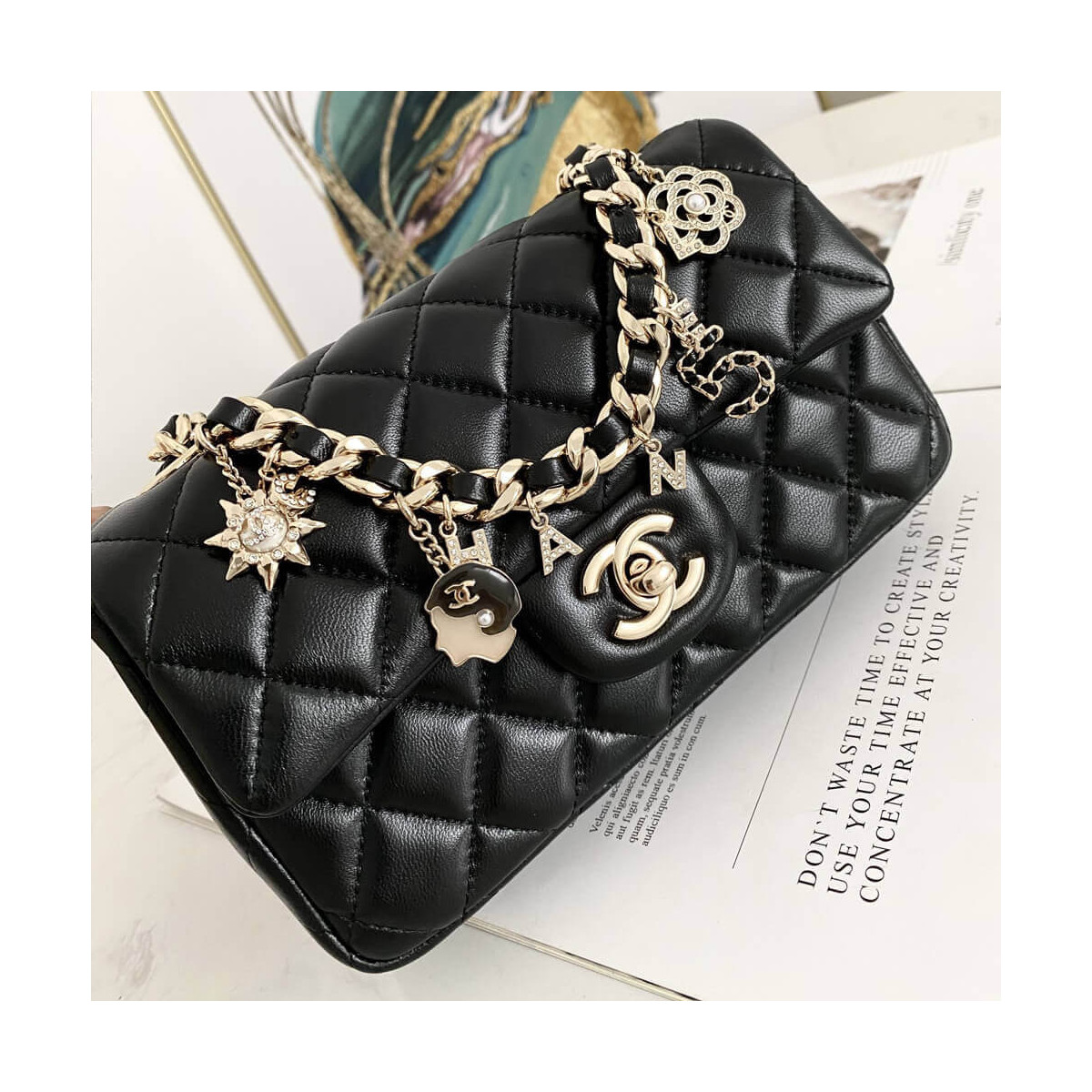 Chanel Lambskin Flap Bag AS2326