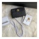 Chanel Chevron Caviar Leathe 20cm Classic Flap Bag 1116